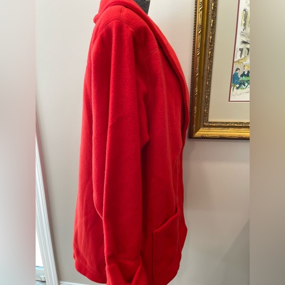 🆕Venezia Bright red polyester jacket-Y2K-Deadstock-slouchy coat-winter coat NWT - Picture 4 of 12